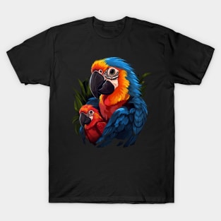 Macaw Fathers Day T-Shirt